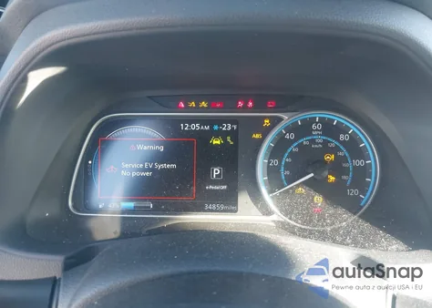 2022 Nissan Leaf Sv Plus 62 Kwh z USA, uszkodzony, nr VIN 1N4BZ1CV2NC557774